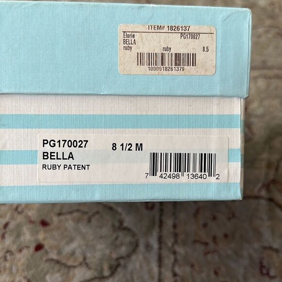 Elorie flats “Bella” - Ruby patent leather - Picture 7 of 7